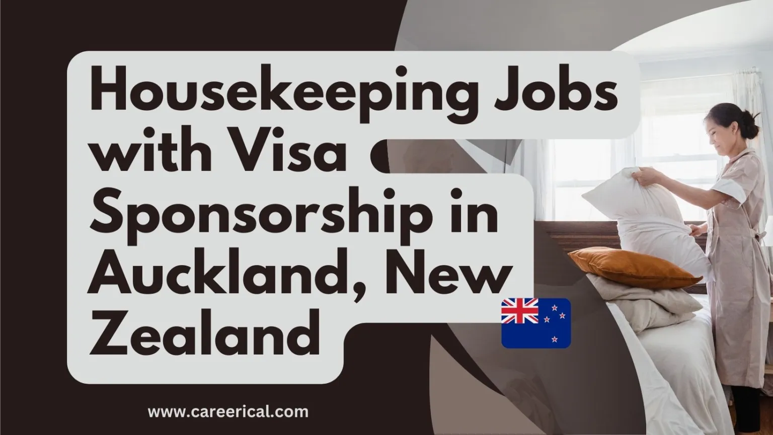 Housekeeping Jobs with Visa Sponsorship in Auckland New Zealand
