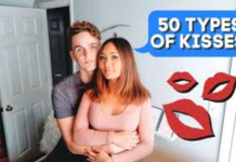50 deference type of kiss